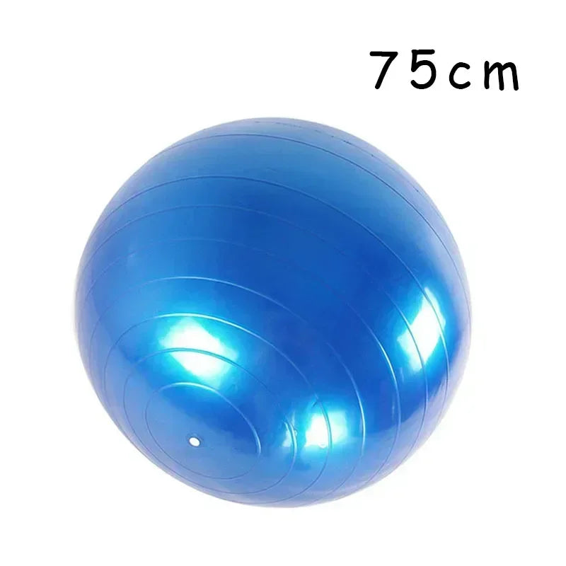 PVC Inflatable Yoga Ball Thickened Fitness Pilates Balance Exercise Ball