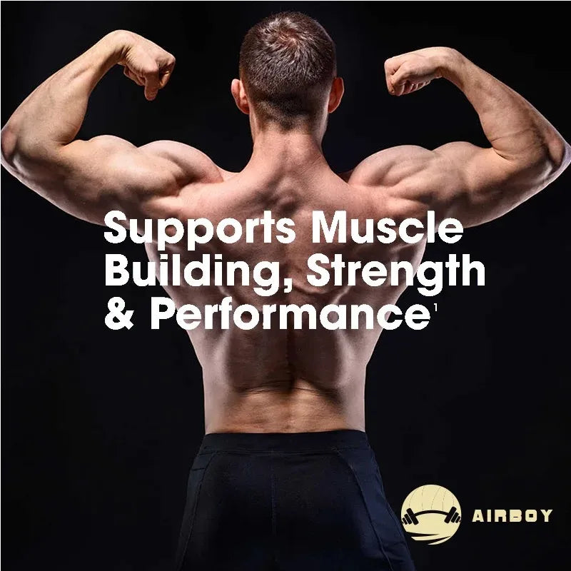 Creatine Monohydrate Capsules Strength Muscle Performance Supplement