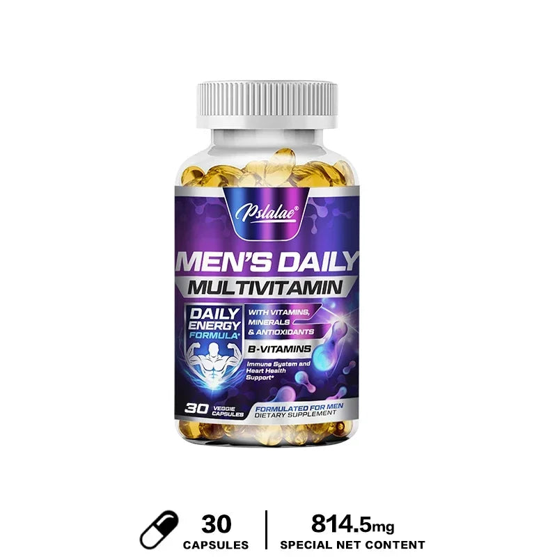 Men’s Daily Multivitamin Energy Immunity Stamina Overall Health Support