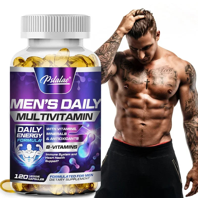 Men’s Daily Multivitamin Energy Immunity Stamina Overall Health Support