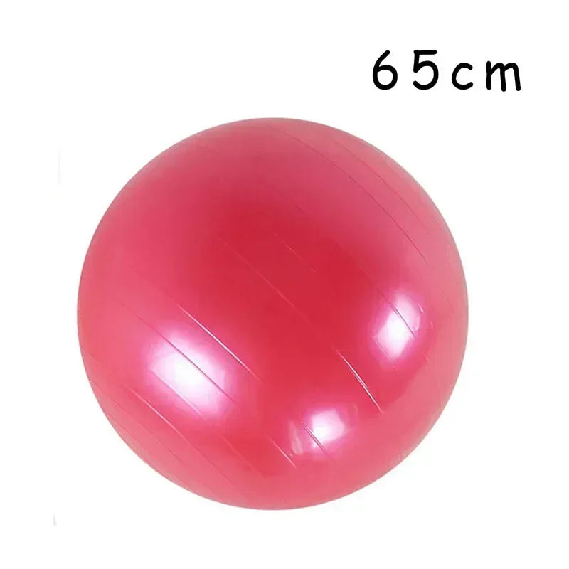 PVC Inflatable Yoga Ball Thickened Fitness Pilates Balance Exercise Ball