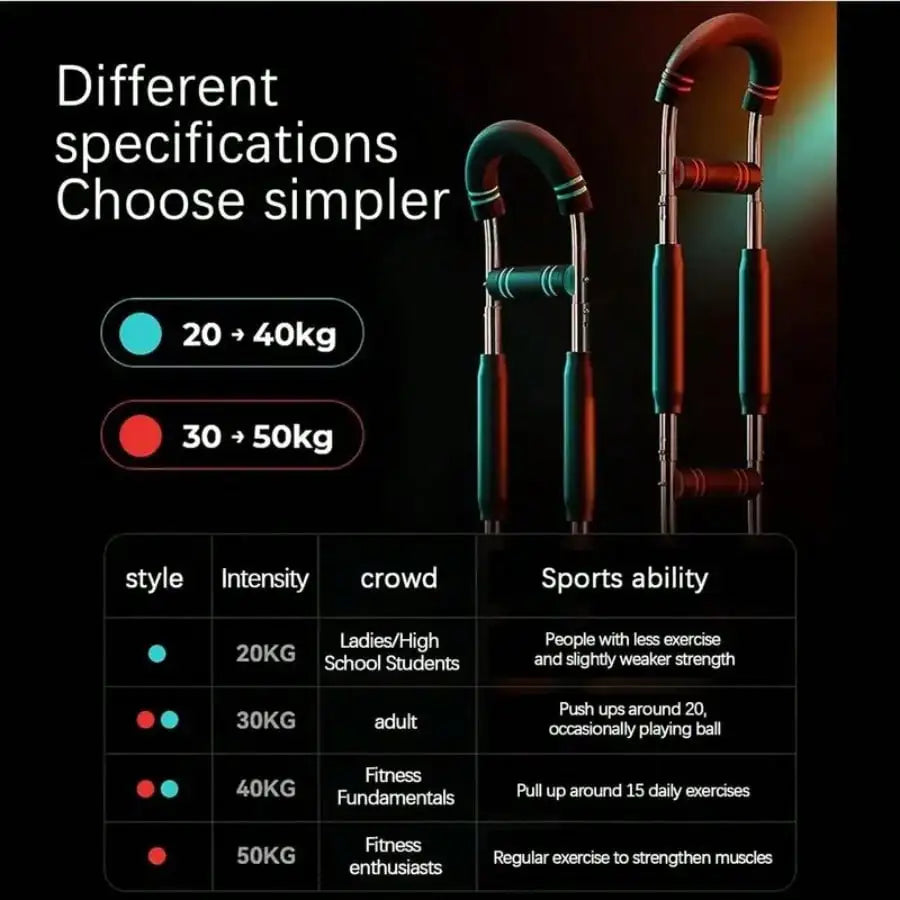 Adjustable Shaker Twister Arm Trainer – Chest & Forearm Strength Workout Equipment
