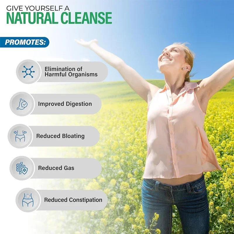 Intestinal Cleanse Detox Support Colon Liver Immune Health Supplement